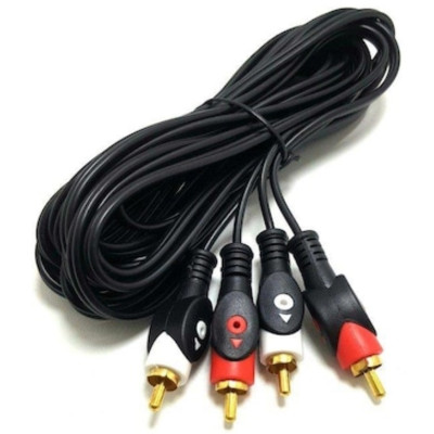 SLine 2RCA-2RCA 20m Gold Jack